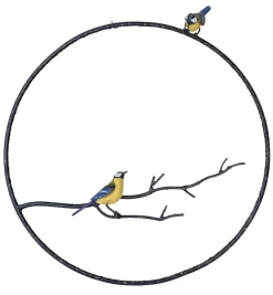 Ars mundi Alle Skulpturen|Garten<Gartenobjekt »Blaumeisenring«