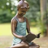 Ars mundi Alle Skulpturen|Garten<Gartenskulptur »Lesendes Mädchen«