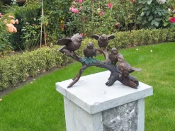 Ars mundi Gartendekoration|Alle Skulpturen<Gartenskulptur »Vögel auf Ast«