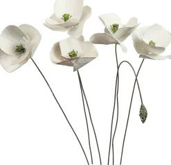 Ars mundi Gartendekoration<Gartenstecker »Weißer Mohn«