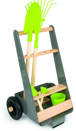 Kinder Small Foot Spielzeug Für Draußen<Gartentrolley mit Werkzeug-Set für Kinder