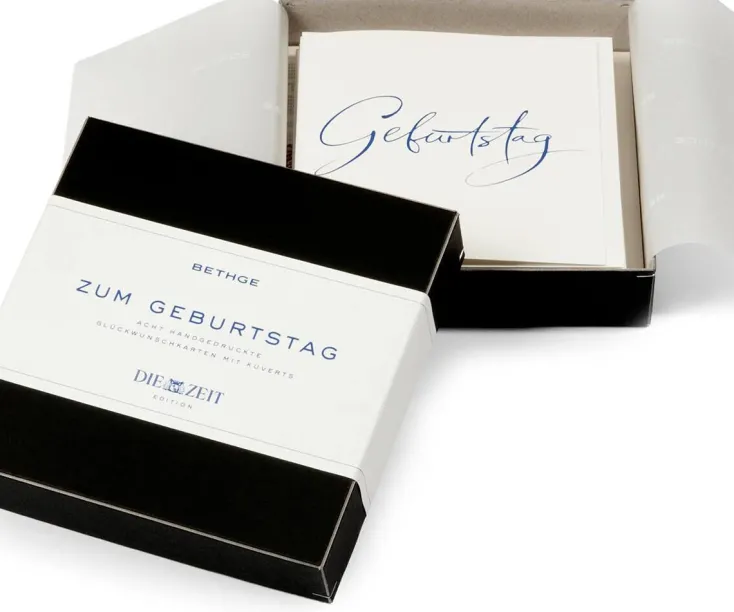 Bethge Concept Schreibwaren & Accessoires|Papier & Karten<Geburtstagskarten-Set »Zum Geburtstag«, 10-teilig