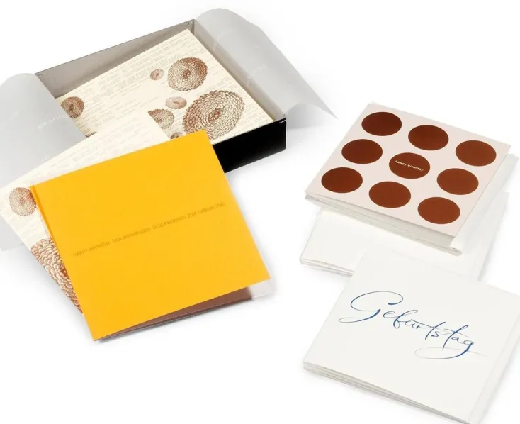 Bethge Concept Schreibwaren & Accessoires|Papier & Karten<Geburtstagskarten-Set »Zum Geburtstag«, 10-teilig