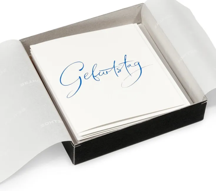 Bethge Concept Schreibwaren & Accessoires|Papier & Karten<Geburtstagskarten-Set »Zum Geburtstag«, 10-teilig