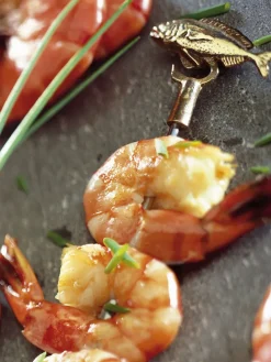 triangle Zubereiten & Servieren<Grillspieße-Set aus Edelstahl