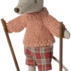 Kinder Maileg Weihnachtsgeschenke|Kuscheltiere & Puppen<Große Schwester Wintermaus mit Ski