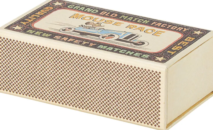 Kinder Maileg Kuscheltiere & Puppen<»Großer Bruder Maus« in Streichholzschachtel