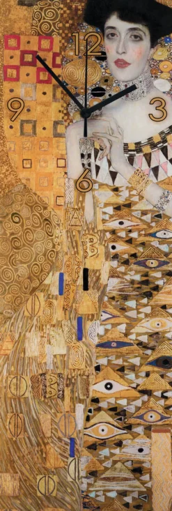 Ars mundi Künstleruhren|Wand- & Tischuhren<Gustav Klimt: Wanduhr »Adele Bloch-Bauer«