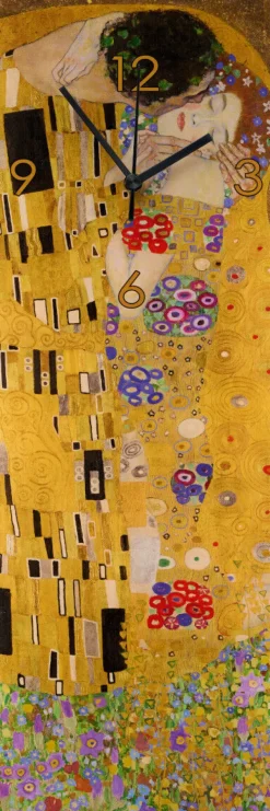 Ars mundi Künstleruhren|Wand- & Tischuhren<Gustav Klimt: Wanduhr »Der Kuss«