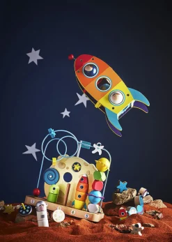 Kinder VILAC Holzspielzeug<Hammerspiel »1, 2, 3 - Abheben zu den Sternen!«