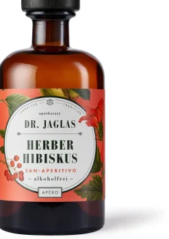 Dr. Jaglas Alkoholfrei<»Herber Hibiskus« (alkoholfreier Aperitif)