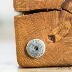 Blockmanufaktur Beistelltische<Hoher Eichen-Beistelltisch