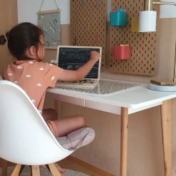 Kinder Small Foot Holzspielzeug<Holz Laptop mit Magnettafel