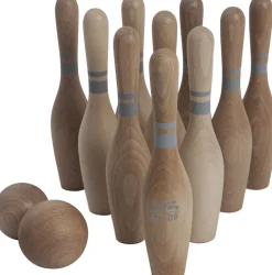 Kinder Wooden Story  Holzspielzeug|Spielzeug Für Draußen<Holzkegel Set