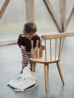 Kinder Wooden Story  Holzspielzeug|Spielzeug Für Draußen<Holzkegel Set