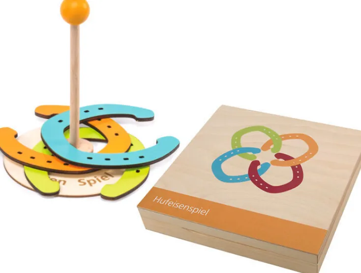 Kinder Werkstatt Sennfeld Holzspielzeug|Spiele Für Kinder<Hufeisenspiel