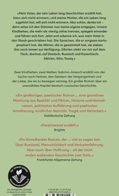 ZEIT Buchhandlung Romane<Janesch, S: Sibir
