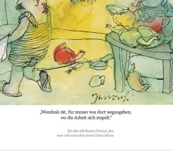 Janosch Alle Werke<: »Herr , was macht man, wenn man zu viel Arbeit hat?«