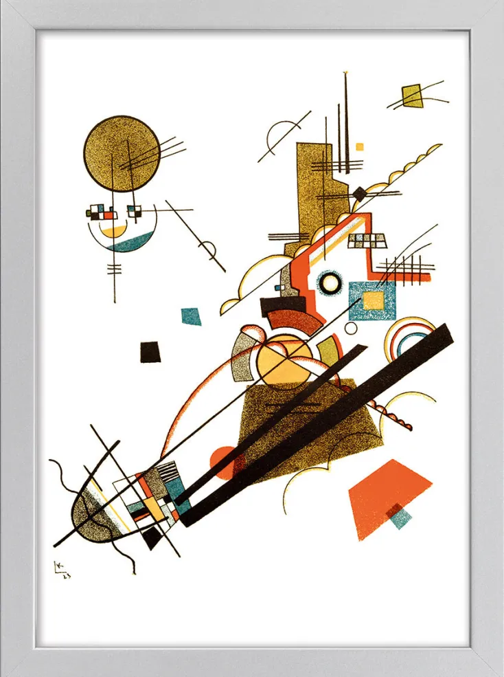 Ars mundi Alle Werke<Kandinsky, Wassily: 4 Bilder im Set