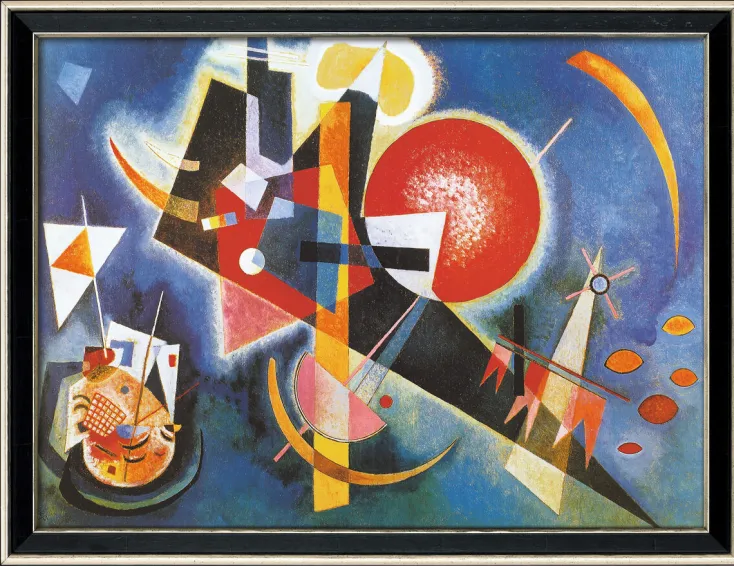 Wassily Kandinsky Alle Werke<Kandinsky, Wassily: »Im Blau«, 1925