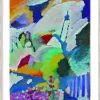 Ars mundi Alle Werke<Kandinsky, Wassily: »Murnau mit Kirche I«, 1910