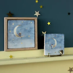 StoryTiles Wandbilder & Wanddekoration<Keramikfliese »Bis zum Mond und zurück«