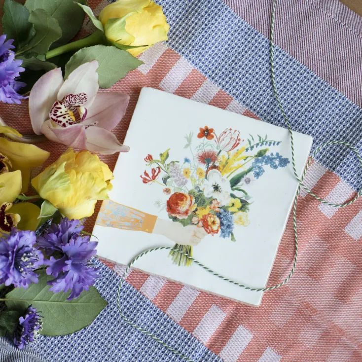 StoryTiles Wandbilder & Wanddekoration<Keramikfliese »Blumen für dich«