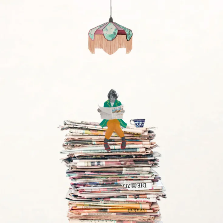 StoryTiles Wandbilder & Wanddekoration<Keramikfliese »DIE ZEIT«