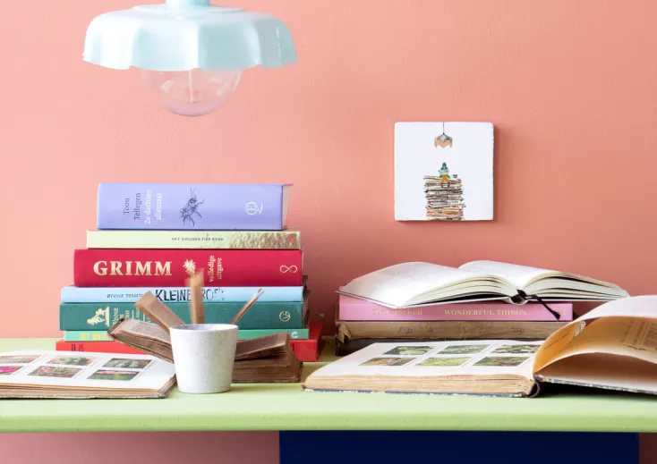 StoryTiles Wandbilder & Wanddekoration<Keramikfliese »DIE ZEIT«