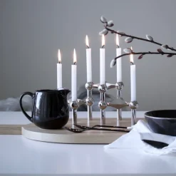 STOFF Copenhagen Kerzen & Raumdüfte<Kerzenständer aus Chrome