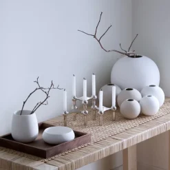 STOFF Copenhagen Kerzen & Raumdüfte<Kerzenständer aus Chrome