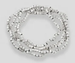 Franziska Rappold Goldschmiedeschmuck<Kette »Würfel«, Silber