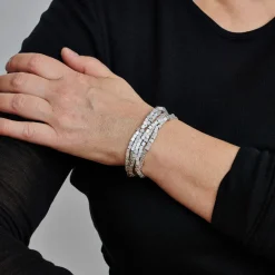 Franziska Rappold Goldschmiedeschmuck<Kette »Würfel«, Silber