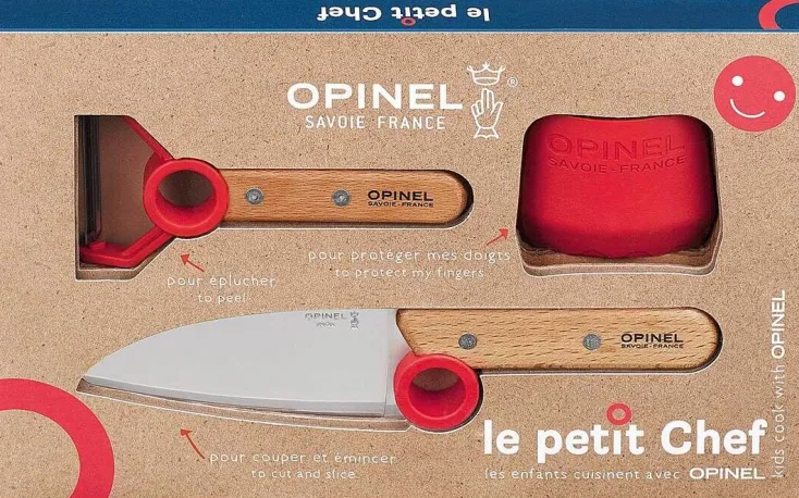 Kinder Opinel Nikolausgeschenke<»Kinder Kochmesser-Set«