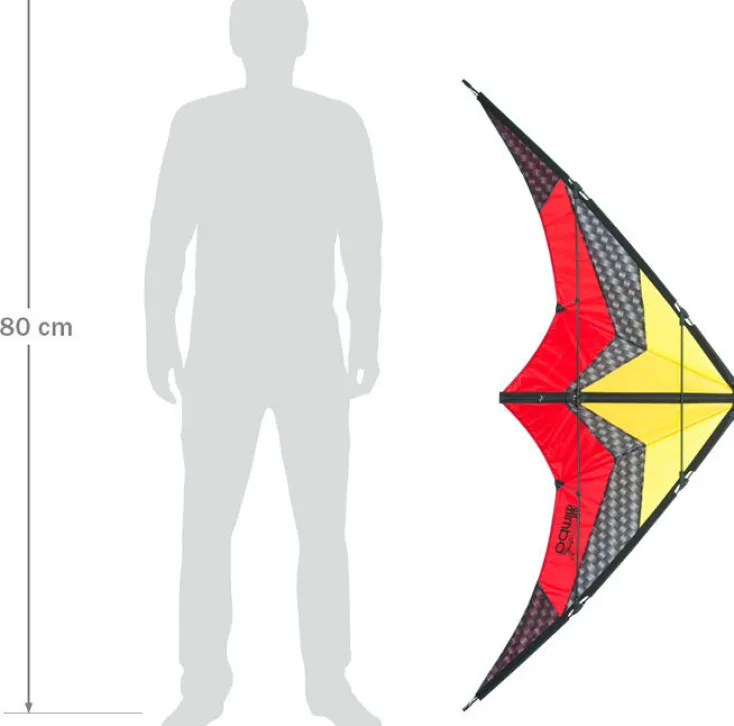 Kinder Invento Spielzeug Für Draußen<Kinder-Lenkdrachen »Limbo II Lava«