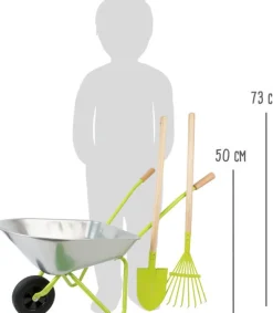 Kinder Small Foot Spielzeug Für Draußen<Kinder-Schubkarre mit Gartenwerkzeug