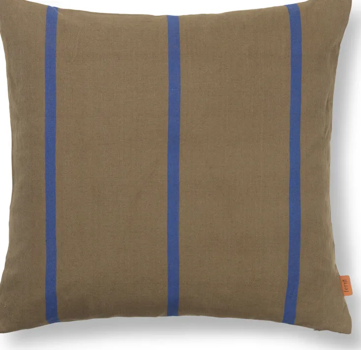 ferm LIVING Decken & Kissen<Kissen »Grand«, Baumwolle & Leinen