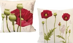 Ars mundi Decken & Kissen<Kissenhüllen »Mohnblüten«