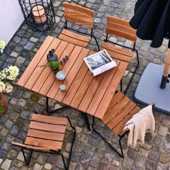 WEISHÄUPL Gartenmöbel<Klapptisch »BALCONY«, Teak