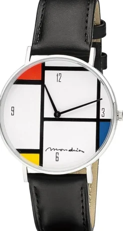 Ars mundi Künstleruhren<Künstler-Armbanduhr »Tableau Nr. IV« nach Mondrian