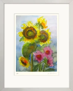 Ars mundi Alle Werke<Kremkau, Christine: 4 Blumenbilder im Set