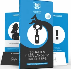 Kinder Culinario Mortale Spiele Für Erwachsene|Spiele Für Kinder<Krimi-Dinner Spiel »Schatten über Landsitz Hagenberg«