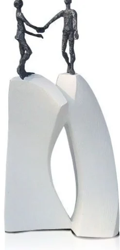 Ars mundi Bronze|Motivation & Liebe<Kött-Gärtner, Luise: »Die Hand reichen«