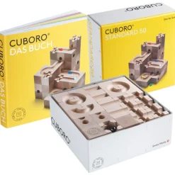 Kinder Cuboro Spiele & Puzzle|Holzspielzeug<Kugelbahn Set »STANDARD 50 & DAS BUCH«