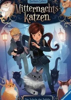 Kinder ZEIT Buchhandlung Kinderbücher Ab 9 Jahre<Laban, Barbara: Mitternachtskatzen, Band 1: Die Schule der Felidix