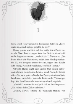 Kinder ZEIT Buchhandlung Kinderbücher Ab 9 Jahre<Laban, Barbara: Mitternachtskatzen, Band 1: Die Schule der Felidix