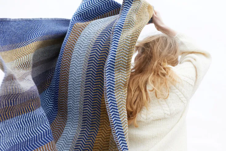 Røros Tweed Decken & Kissen<Lammwolldecke »Fri«