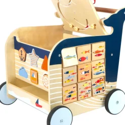 Kinder Small Foot Holzspielzeug<Lauflernwagen »Wal«