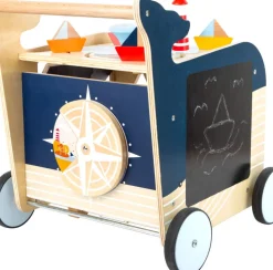 Kinder Small Foot Holzspielzeug<Lauflernwagen »Wal«