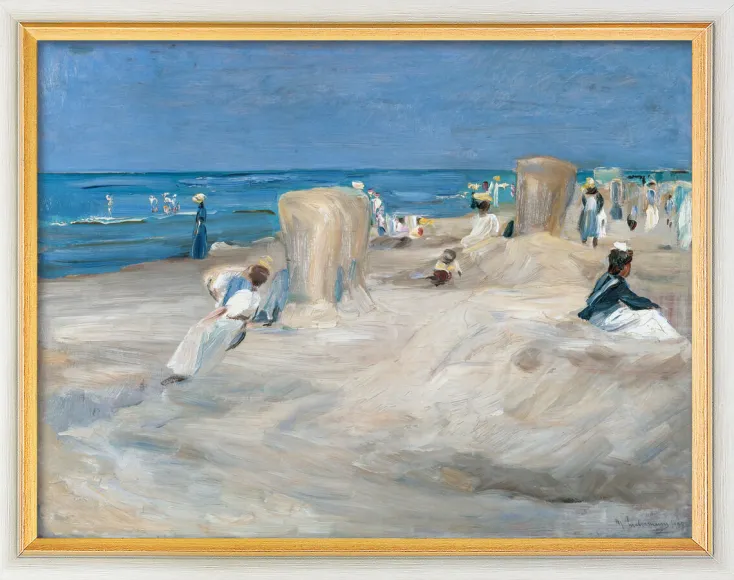 Ars mundi Alle Werke<Liebermann, Max: »Am Strand von Noordwijk«, 1908